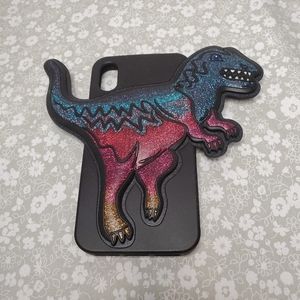 Coach Graphic Glitter 3D Dinosaur IPhone XR